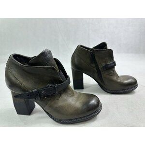 AS98 Airstep Distressed Olive Green Women’s Boots EU 36 US 5.5-6 Read